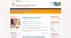 Desktop Screenshot of klinikfarmakoloji.com